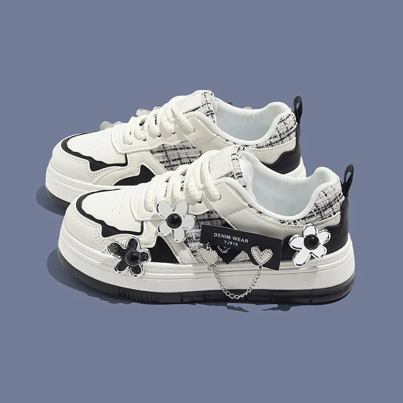 BINGO DUCK Skateboard Shoes Women's-10
