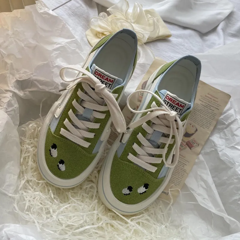 JimiXiong Low Top Canvas Shoes Women's-4