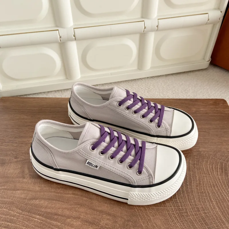 JimiXiong Breathable Low Top Canvas Shoes Women's-14