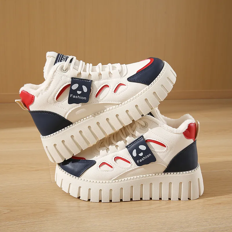 BINGO DUCK Height Increasing High Top Casual Shoes Women's-6