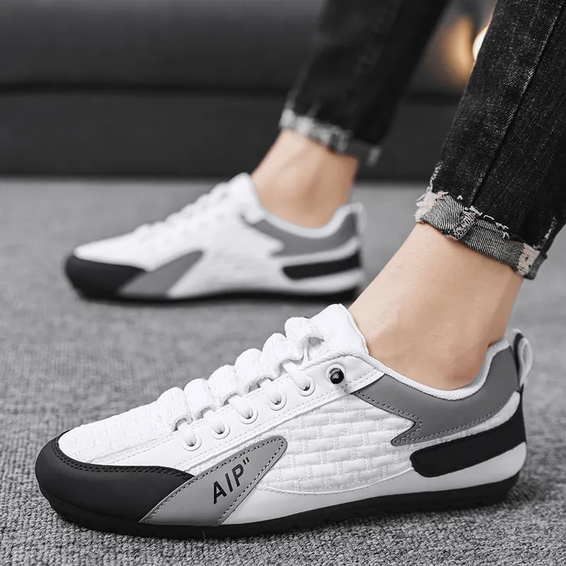 BINGO DUCK Shock Absorbers Low Top Skateboard Shoes Men's-10