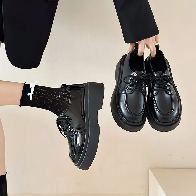 PARK DANCE Casual Single Shoes Women's Black-2