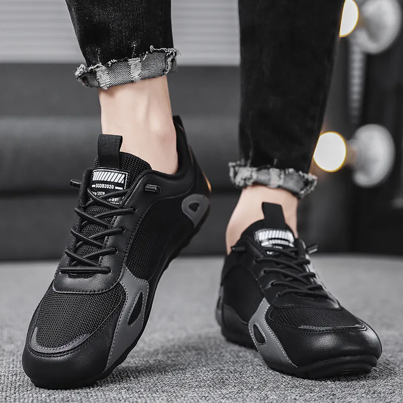 BINGO DUCK Shock Absorbers With Slip Resistant Features Low Top Casual Shoes Men's-10