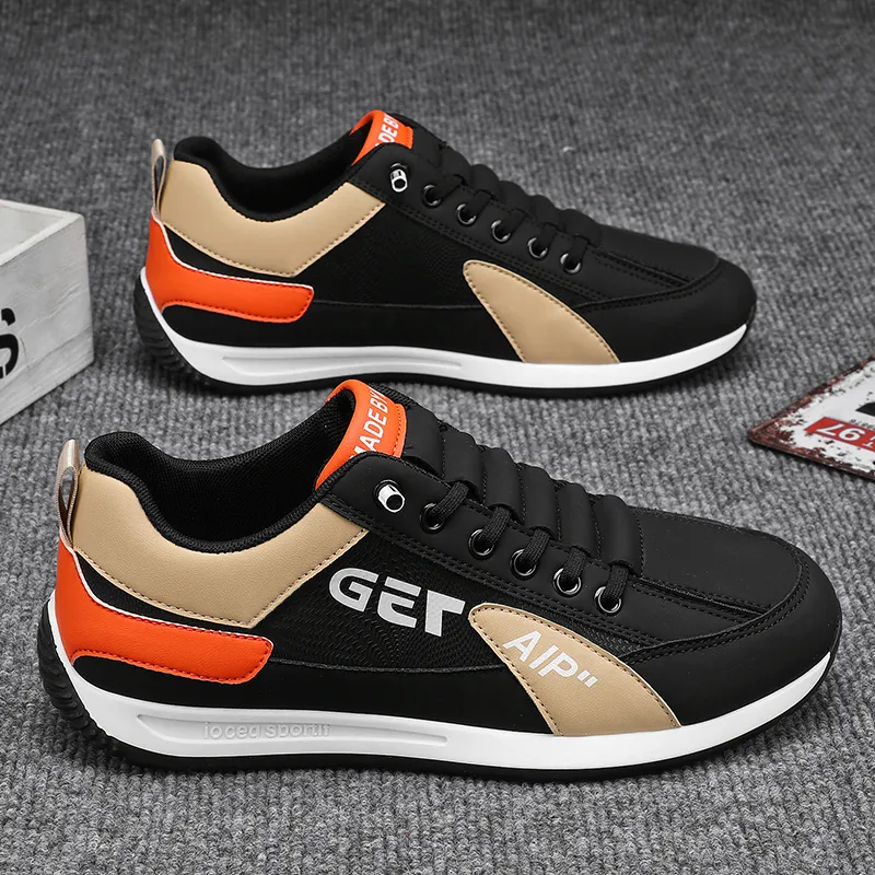BINGO DUCK Slip Resistant Breathable Cushioning Low Top Casual Shoes Men's-14
