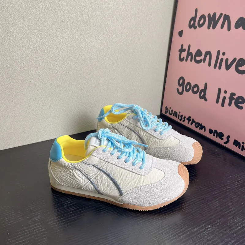 BINGO DUCK Slip Resistant Low Top Casual Shoes Women's-6