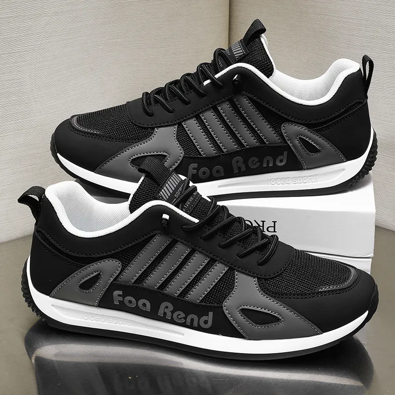 BINGO DUCK Slip Resistant Low Top Casual Shoes Men's-8