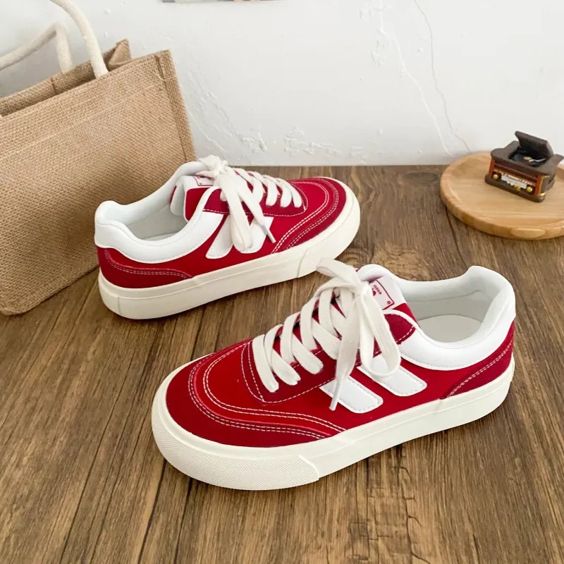 JimiXiong Low Top Skateboard Shoes Women's-3
