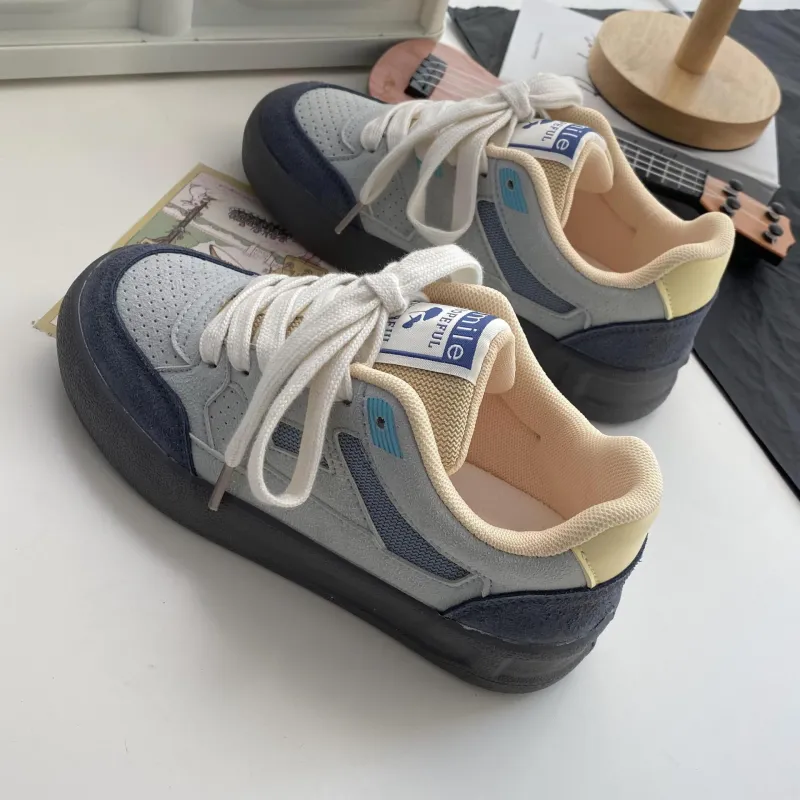 PARK DANCE Low Top Skateboard Shoes Women's-10
