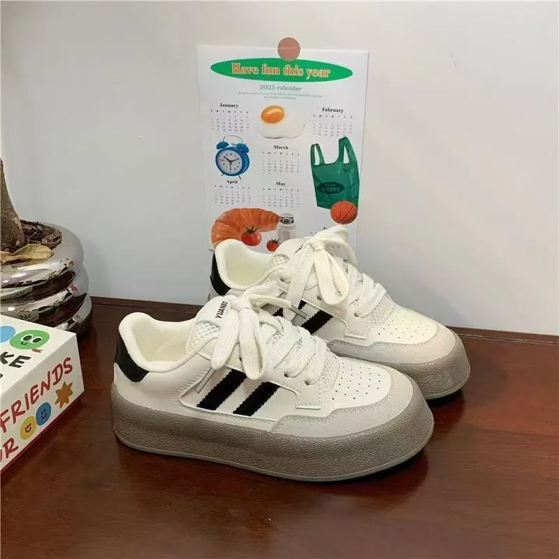 PARK DANCE Low Top Skateboard Shoes Women's-20