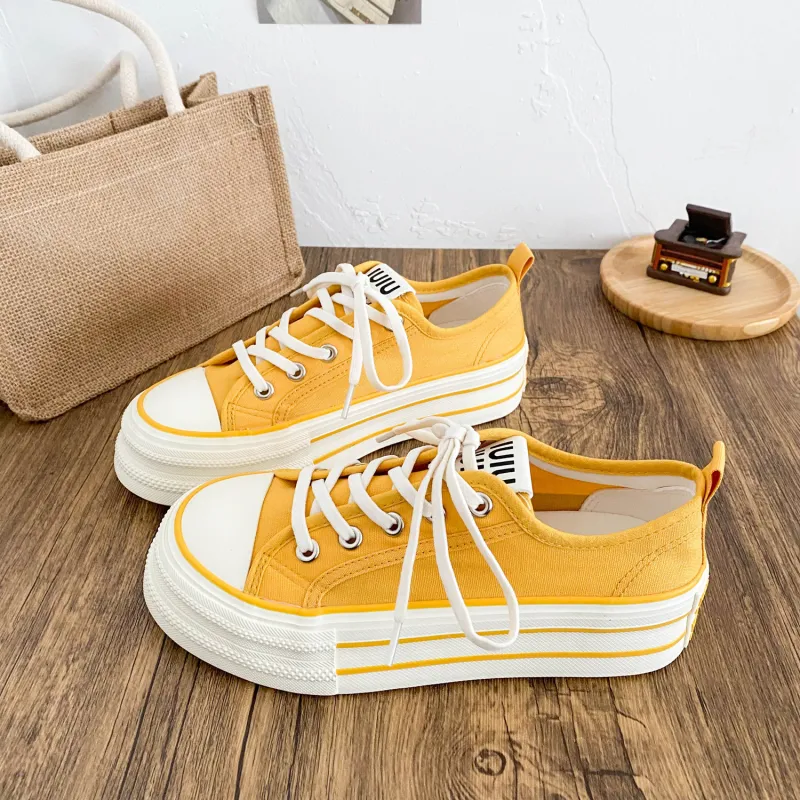 JimiXiong Low Top Canvas Shoes Women's-3