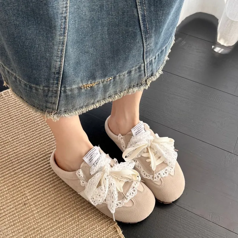 BINGO DUCK Abrasion Resistant Closed Toe Slippers Women's-4