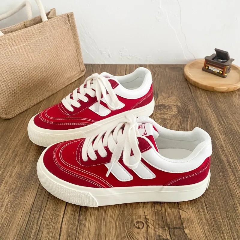 JimiXiong Low Top Skateboard Shoes Women's-0