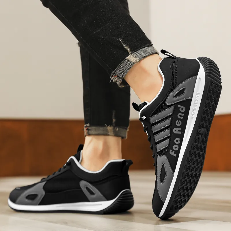 BINGO DUCK Slip Resistant Low Top Casual Shoes Men's-13