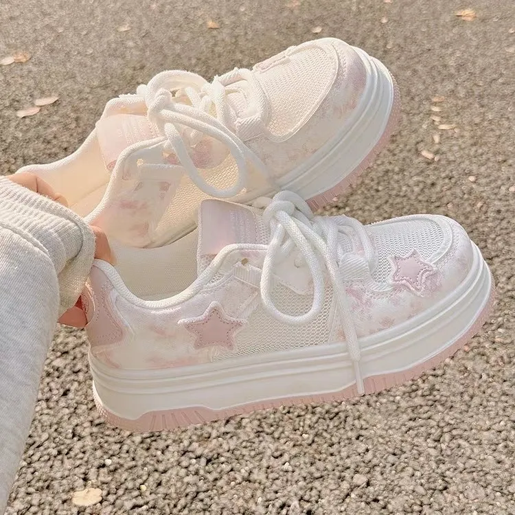 BINGO DUCK Slip Resistant And Breathable Low Top Skateboard Shoes Women's-2