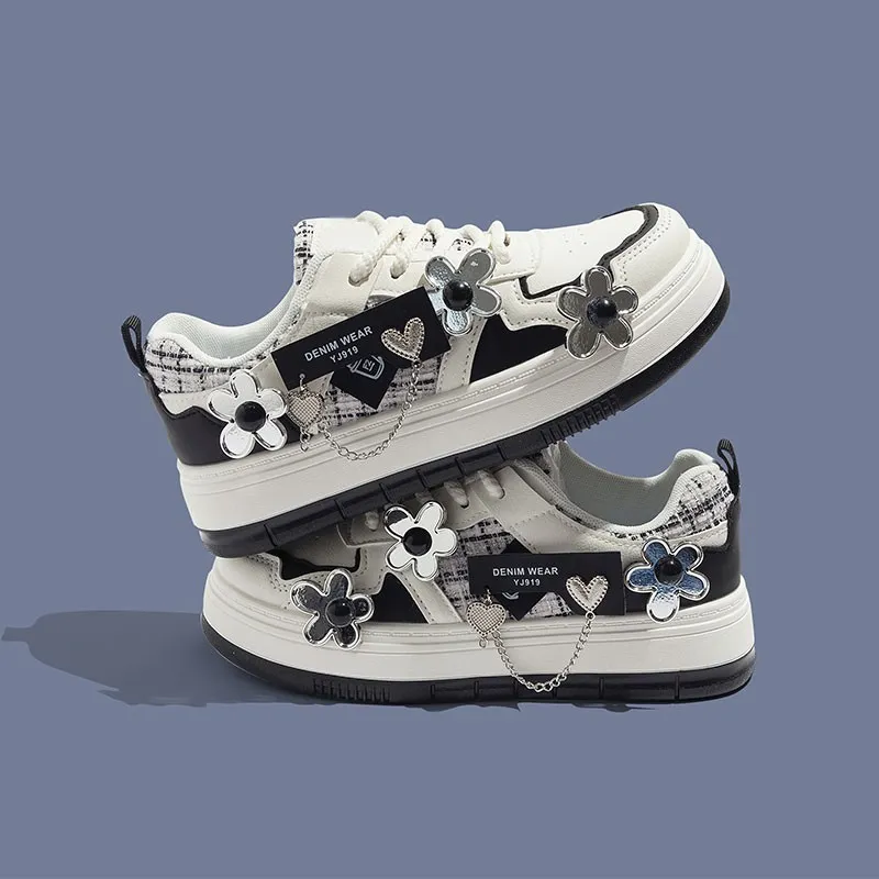 BINGO DUCK Skateboard Shoes Women's-9