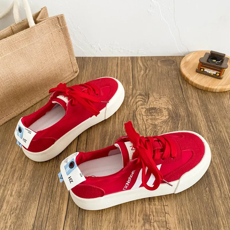 JimiXiong Low Top Skateboard Shoes Women's-22