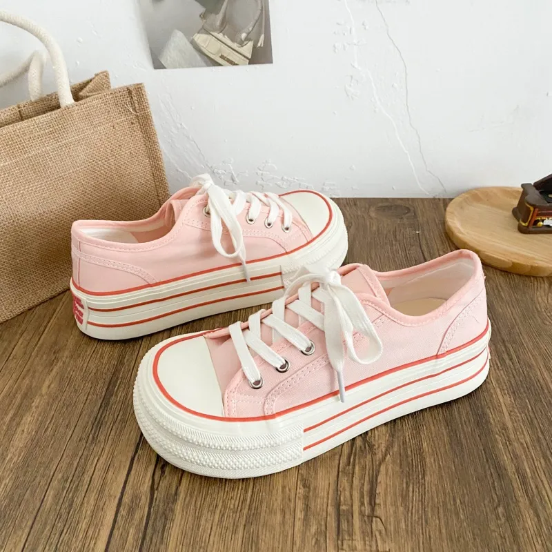 JimiXiong Low Top Canvas Shoes Women's-7