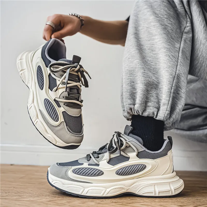 BINGO DUCK Coverage Mid Top Chunky Sneakers Men's-7