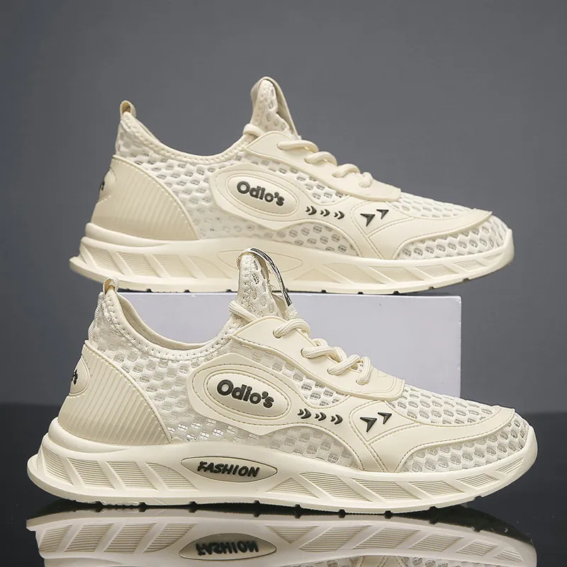 BINGO DUCK Slip Resistant Breathable Abrasion Resistant Low Top Casual Shoes Men's-10