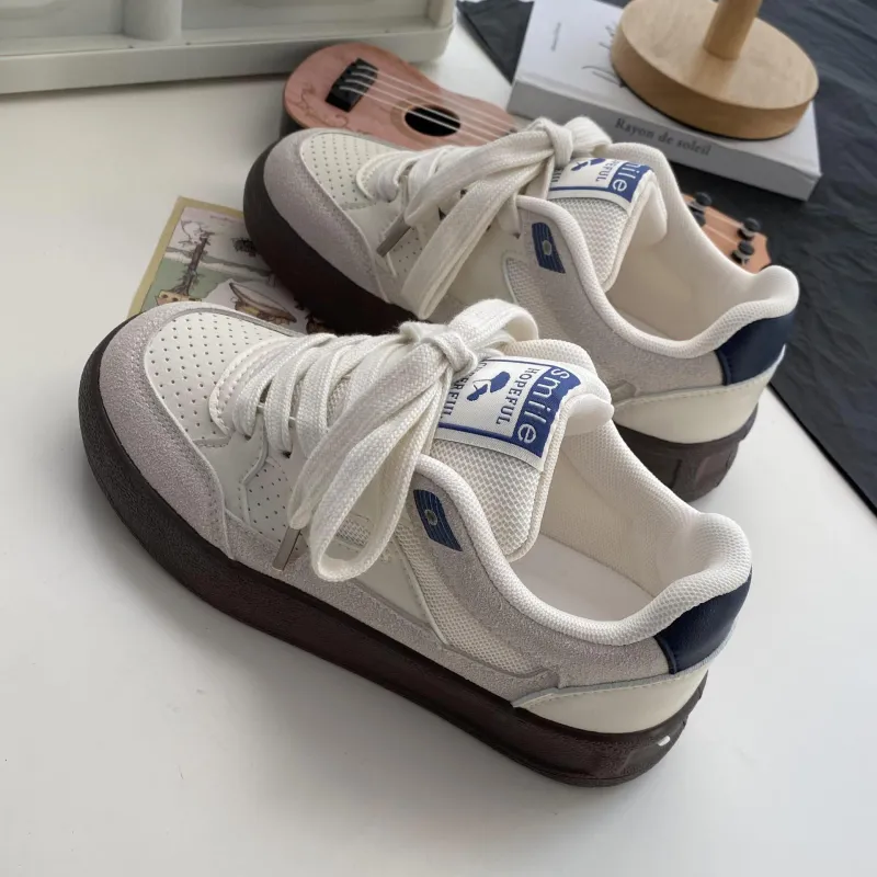 PARK DANCE Low Top Skateboard Shoes Women's-3