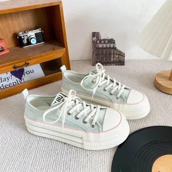 JimiXiong Low Top Canvas Shoes Women's