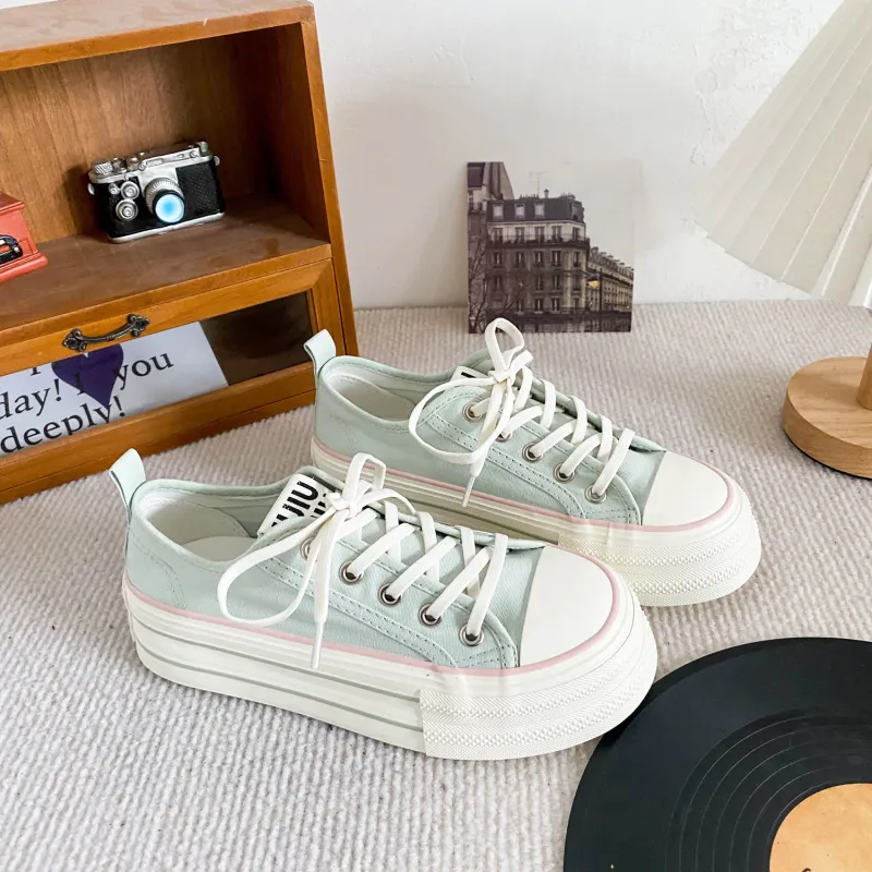 JimiXiong Low Top Canvas Shoes Women's-0