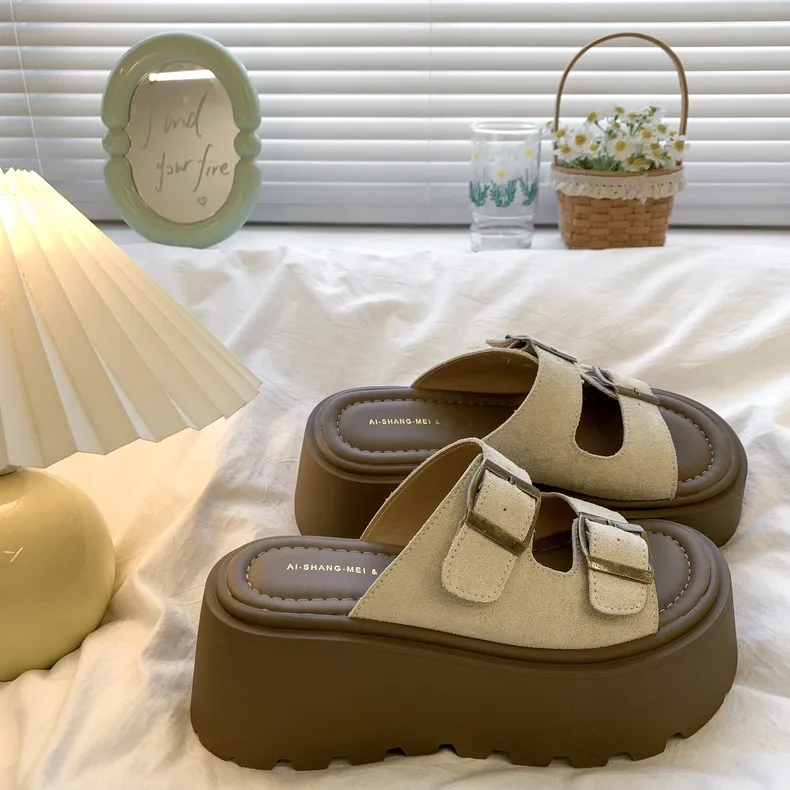 BINGO DUCK One Strap Sandals Women's-14