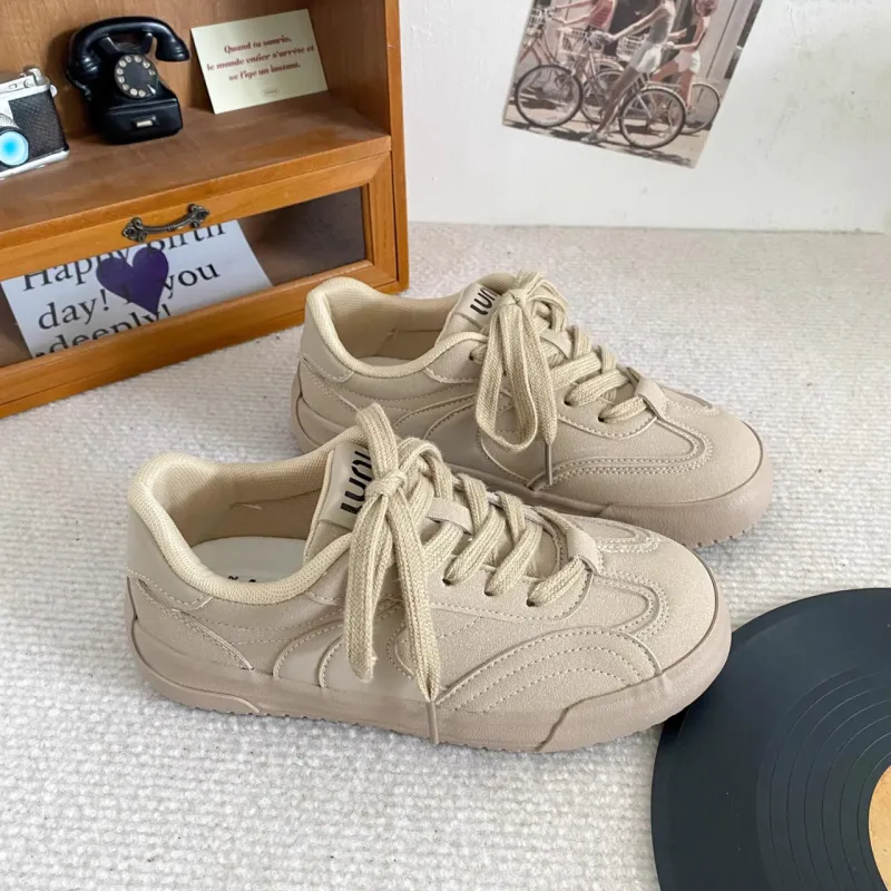 BINGO DUCK Coverage Low Top Skateboard Shoes Women's-5