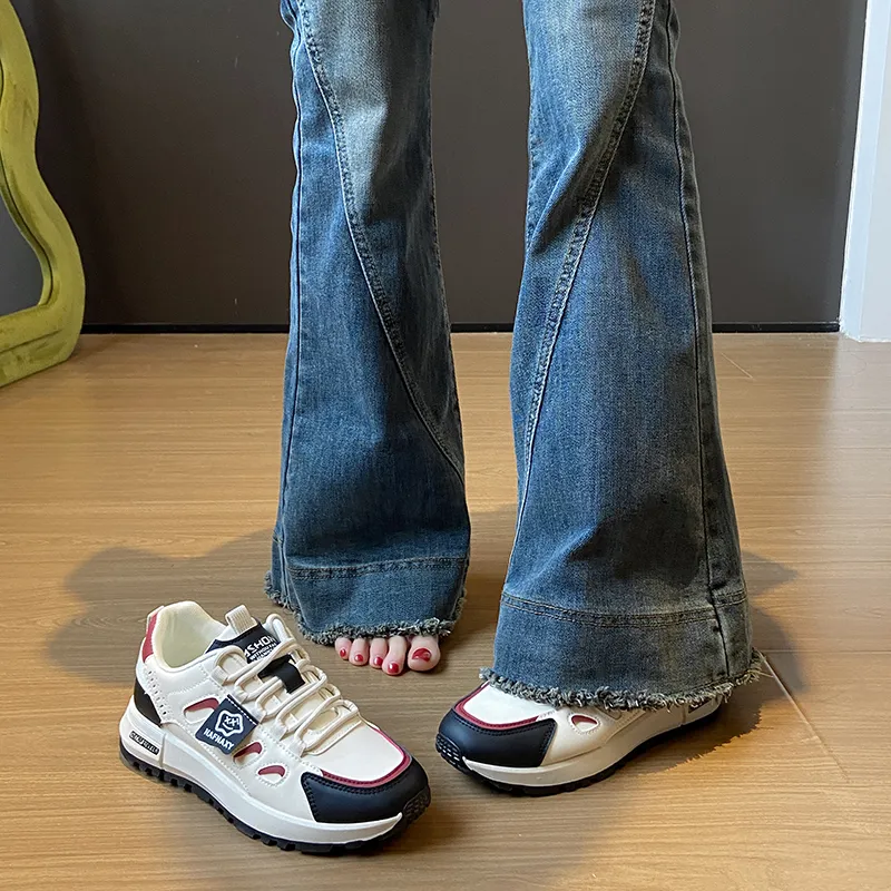 BINGO DUCK Breathable Coverage Low Top Casual Shoes Women's-2