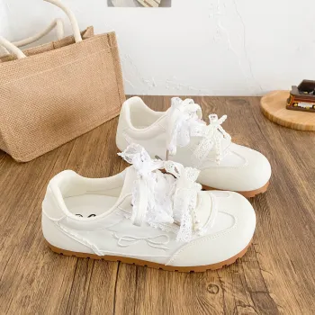 JimiXiong Lightweight Low Top Skateboard Shoes Women's