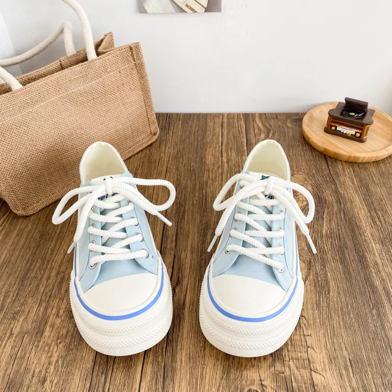 JimiXiong Low Top Canvas Shoes Women's-1