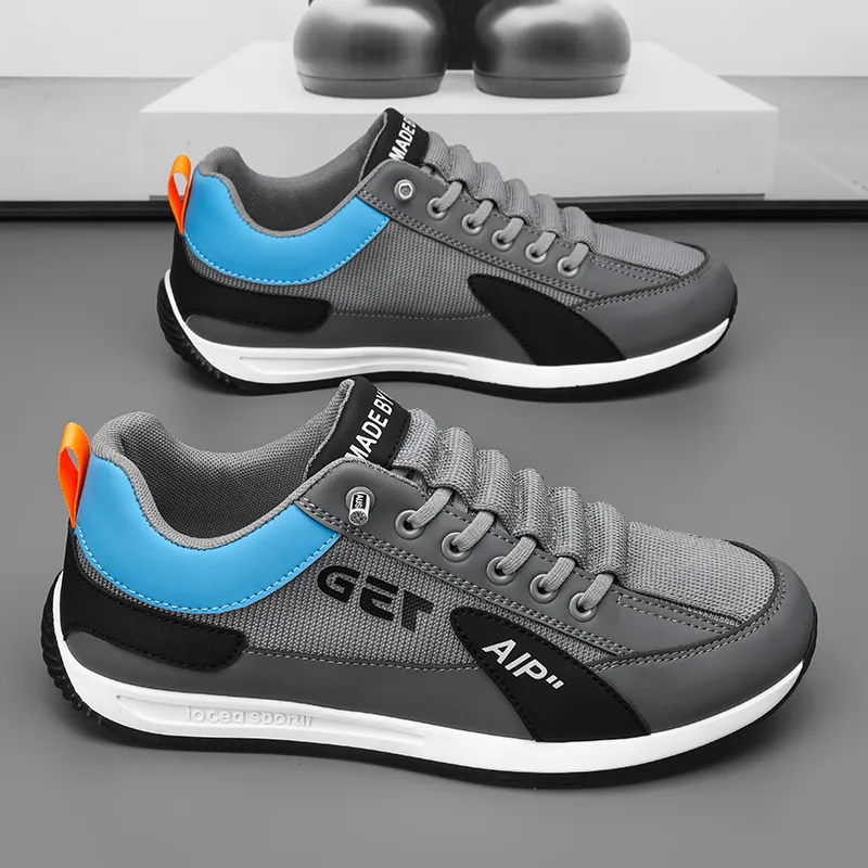 BINGO DUCK Slip Resistant Low Top Casual Shoes Men's-8