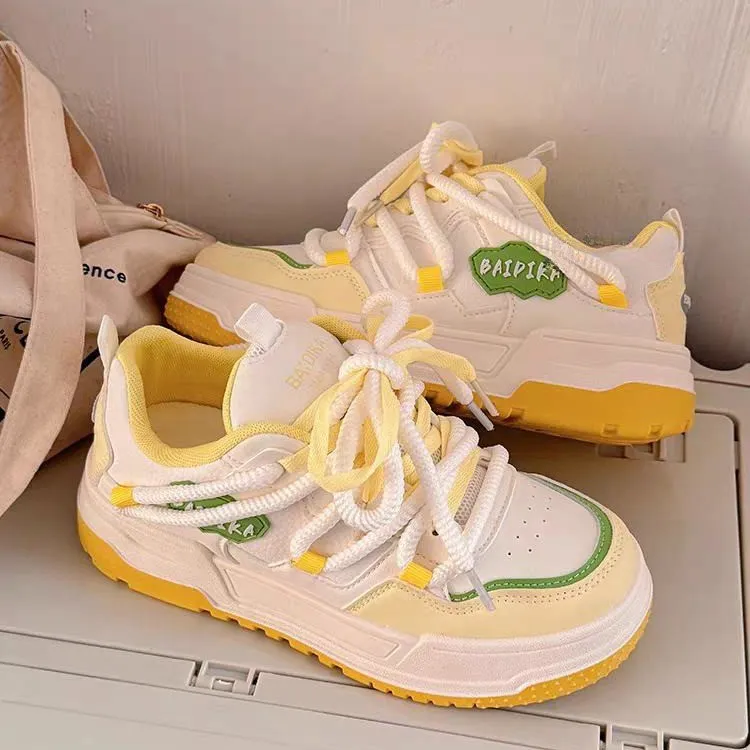 BINGO DUCK Skateboard Shoes Women's-3