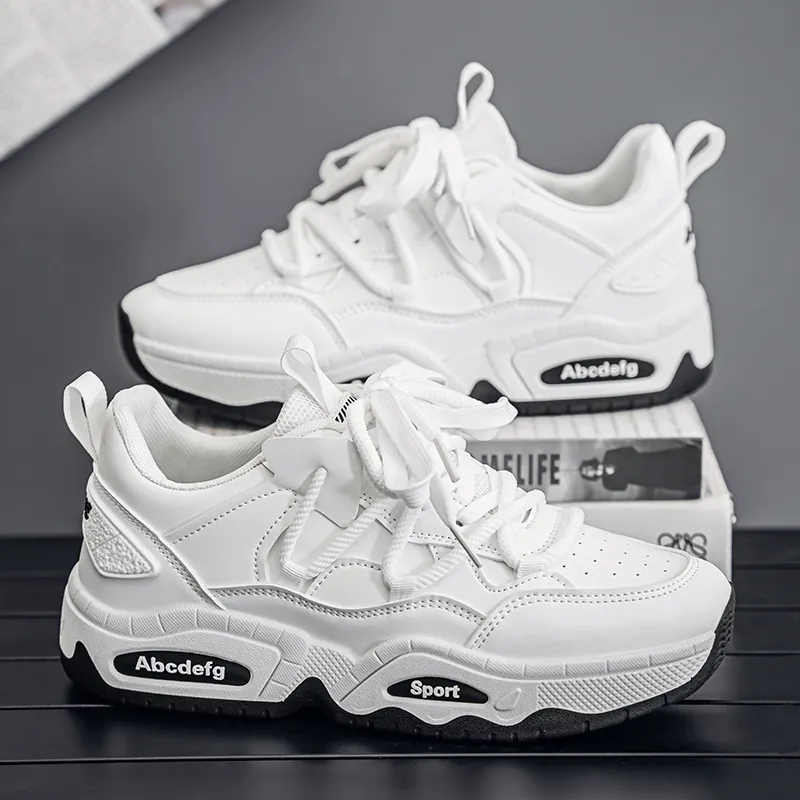 Yi Jiabao Anti Slip Wear Resistant Low Top Chunky Sneakers Men's-26