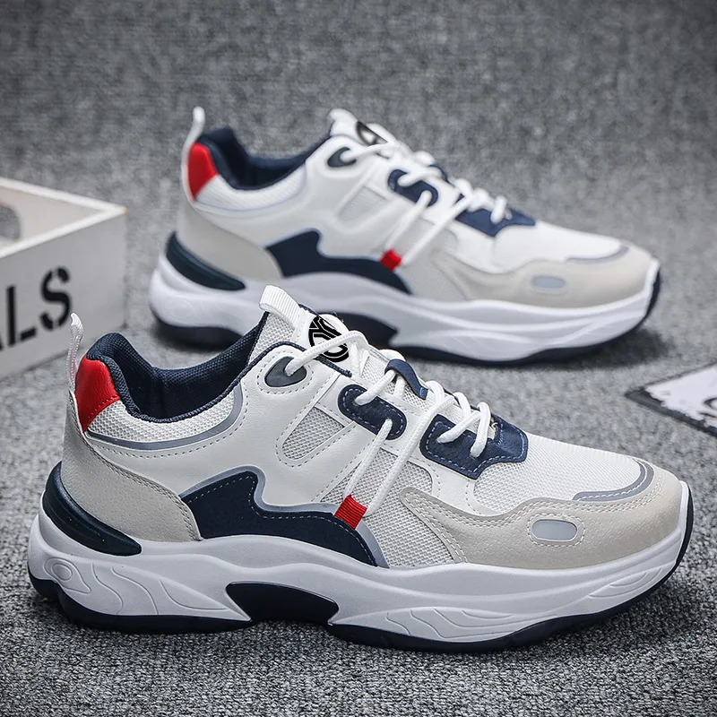Yi Jiabao Shock Absorbers With Slip Resistant Features Low Top Chunky Sneakers Men's-9