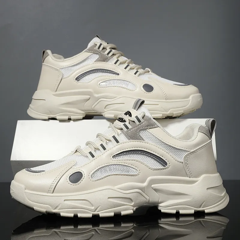 Yi Jiabao Non slip Lightweight Low Top Chunky Sneakers Men's-11