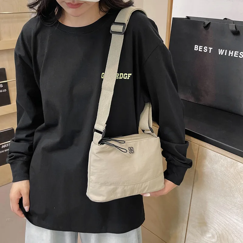 Alcohol Dragon Polyester Shoulder Bag Crossbody Bag Regular Women's Khaki/Black/Orange/Light Green/Dark Green-1