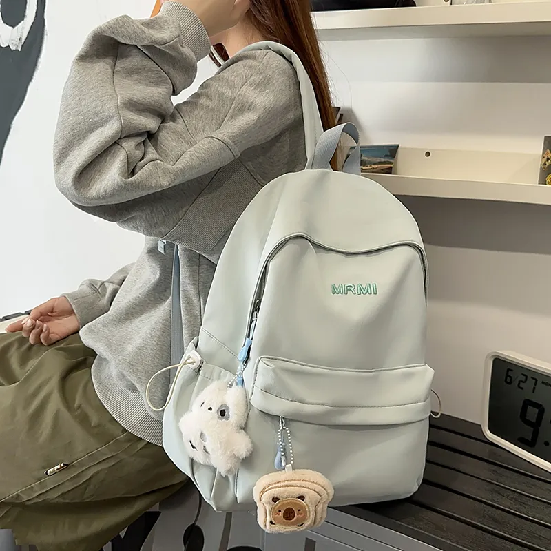 Alcohol Dragon Nylon Backpack Unisex Multicolor-22