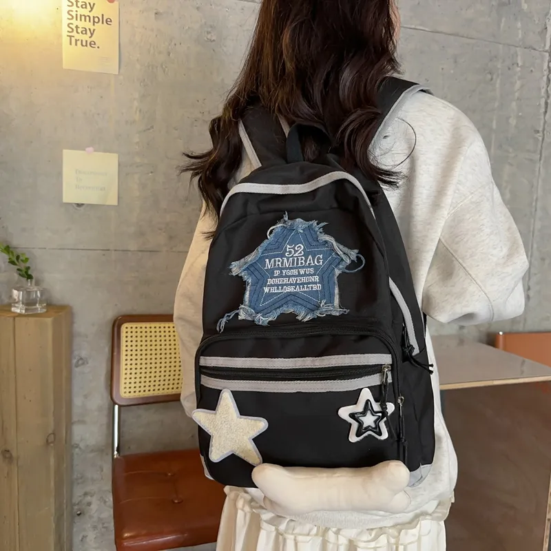 Alcohol Dragon Oxford Backpack Women's Multicolor-4