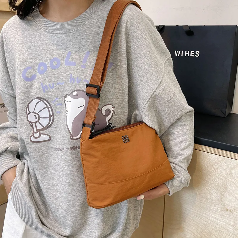 Alcohol Dragon Polyester Shoulder Bag Crossbody Bag Regular Women's Khaki/Black/Orange/Light Green/Dark Green-15