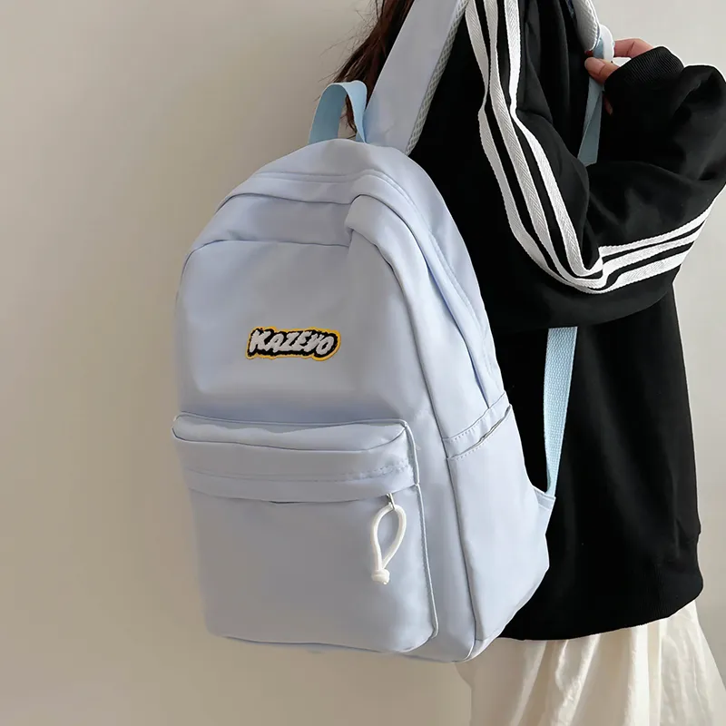 Alcohol Dragon Nylon Backpack Women's Multicolor-19