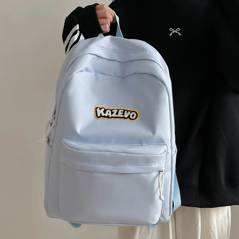 Alcohol Dragon Nylon Backpack Women's Multicolor-20