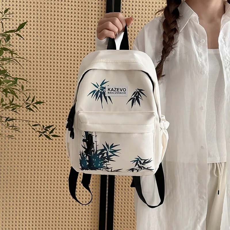 Alcohol Dragon Polyester Backpack Large Size Unisex Multicolor-11