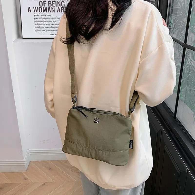 Alcohol Dragon Polyester Shoulder Bag Crossbody Bag Regular Women's Khaki/Black/Orange/Light Green/Dark Green-27