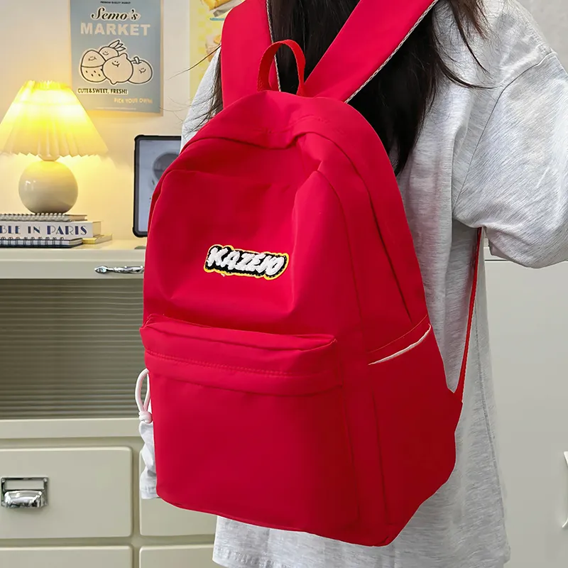 Alcohol Dragon Nylon Backpack Women's Multicolor-25