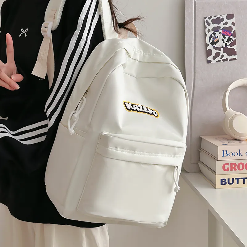 Alcohol Dragon Nylon Backpack Women's Multicolor-15
