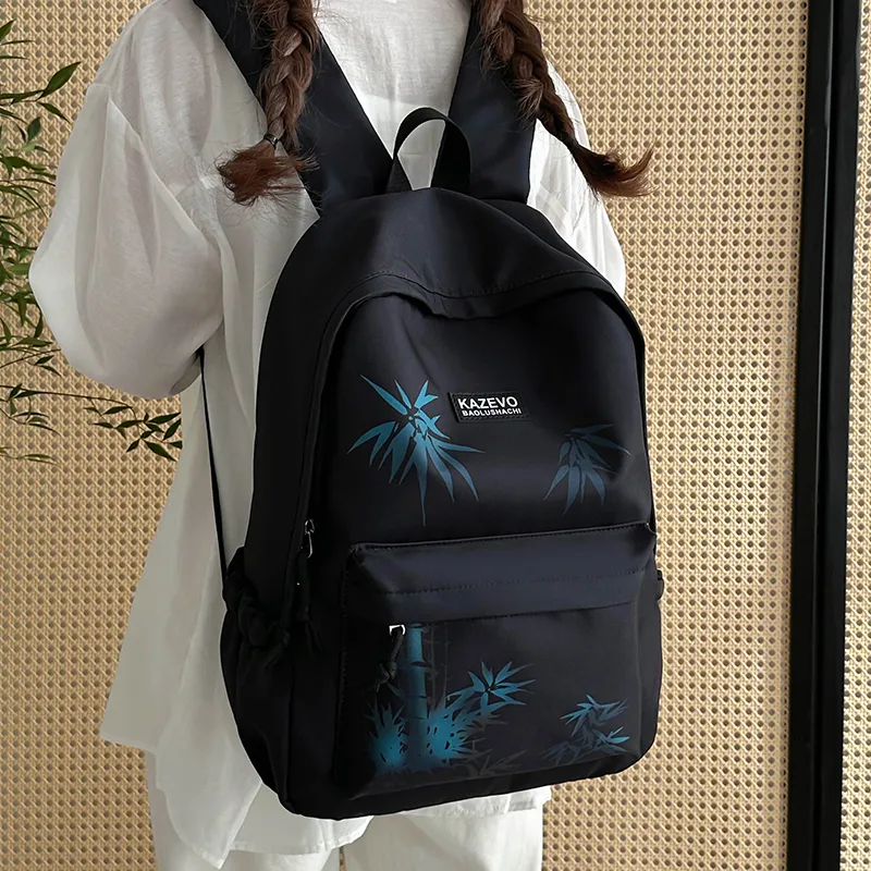 Alcohol Dragon Polyester Backpack Large Size Unisex Multicolor-4