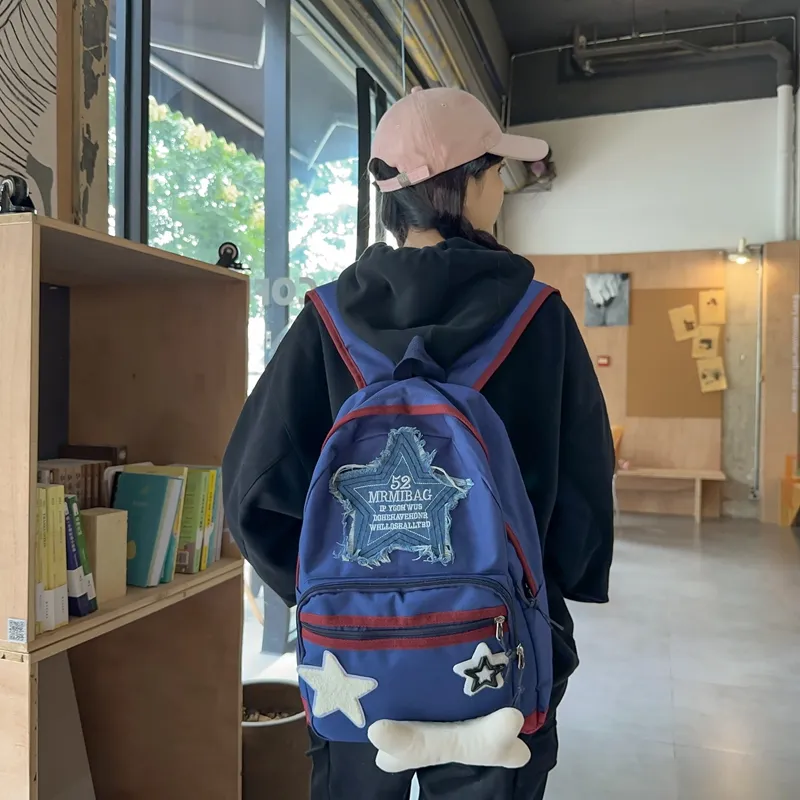 Alcohol Dragon Oxford Backpack Women's Multicolor-13