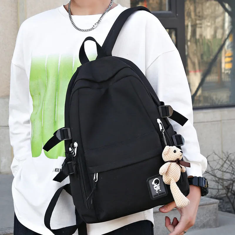 Alcohol Dragon Oxford Backpack Unisex Multicolor-11