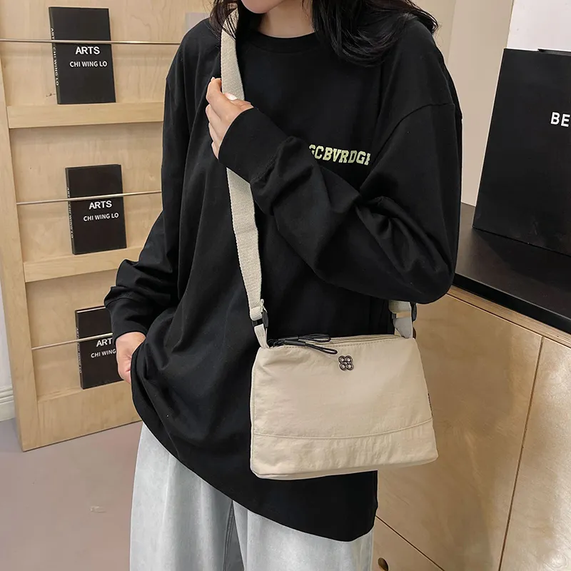 Alcohol Dragon Polyester Shoulder Bag Crossbody Bag Regular Women's Khaki/Black/Orange/Light Green/Dark Green-4